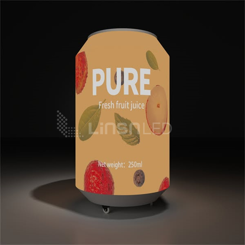 LED-Beer-Can-Display